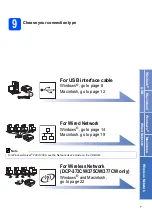 Предварительный просмотр 7 страницы Brother DCP-365CN Quick Setup Manual