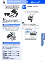 Предварительный просмотр 15 страницы Brother DCP-365CN Quick Setup Manual