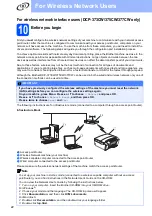 Предварительный просмотр 22 страницы Brother DCP-365CN Quick Setup Manual