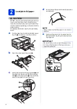 Предварительный просмотр 2 страницы Brother dcp-4110dw Quick Setup Manual