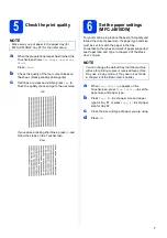 Предварительный просмотр 7 страницы Brother dcp-4110dw Quick Setup Manual