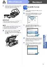 Предварительный просмотр 23 страницы Brother dcp-4110dw Quick Setup Manual