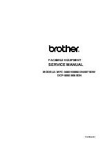 Brother DCP 8060 Service Manual preview