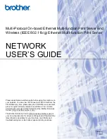 Brother DCP 8080D Network User'S Manual preview