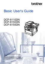 Brother DCP-8110DN Basic User'S Manual preview