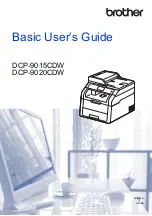 Preview for 1 page of Brother dcp-9015cdw User Manual