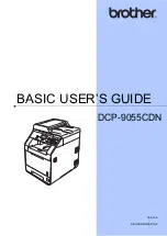 Brother DCP-9055CDN Basic User'S Manual предпросмотр