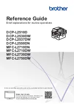 Brother DCP-L2510D Reference Manual предпросмотр