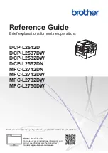 Предварительный просмотр 1 страницы Brother DCP-L2512D Reference Manual