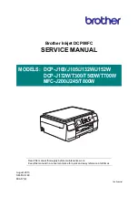 Brother DCP Series Service Manual предпросмотр