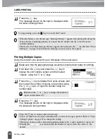 Preview for 50 page of Brother DHPT18R - PC Ready Label Printer User Manual