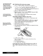 Preview for 28 page of Brother DP-550CJ Owner'S Manual