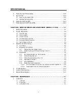 Preview for 6 page of Brother DP-550CJ Service Manual