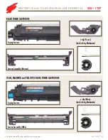 Предварительный просмотр 4 страницы Brother DR-210 Series Remanufacturing Instructions