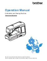 Preview for 1 page of Brother DreamWeaver XE VM6200D Operation Manual