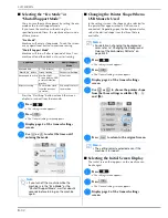 Preview for 34 page of Brother DreamWeaver XE VM6200D Operation Manual