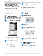 Preview for 102 page of Brother DreamWeaver XE VM6200D Operation Manual