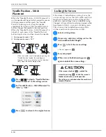 Preview for 106 page of Brother DreamWeaver XE VM6200D Operation Manual