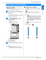 Preview for 109 page of Brother DreamWeaver XE VM6200D Operation Manual