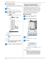 Preview for 110 page of Brother DreamWeaver XE VM6200D Operation Manual