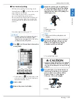 Preview for 127 page of Brother DreamWeaver XE VM6200D Operation Manual