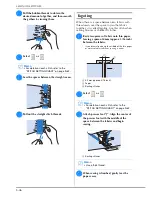 Preview for 134 page of Brother DreamWeaver XE VM6200D Operation Manual