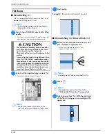 Preview for 136 page of Brother DreamWeaver XE VM6200D Operation Manual