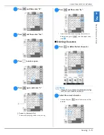 Preview for 161 page of Brother DreamWeaver XE VM6200D Operation Manual