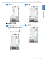 Preview for 191 page of Brother DreamWeaver XE VM6200D Operation Manual