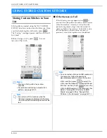 Preview for 192 page of Brother DreamWeaver XE VM6200D Operation Manual