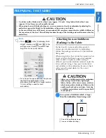 Preview for 205 page of Brother DreamWeaver XE VM6200D Operation Manual