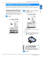 Preview for 213 page of Brother DreamWeaver XE VM6200D Operation Manual