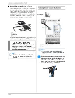 Preview for 216 page of Brother DreamWeaver XE VM6200D Operation Manual