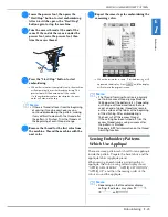 Preview for 217 page of Brother DreamWeaver XE VM6200D Operation Manual