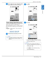 Preview for 235 page of Brother DreamWeaver XE VM6200D Operation Manual