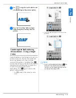 Preview for 237 page of Brother DreamWeaver XE VM6200D Operation Manual