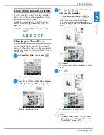 Preview for 261 page of Brother DreamWeaver XE VM6200D Operation Manual