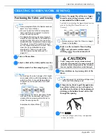 Preview for 289 page of Brother DreamWeaver XE VM6200D Operation Manual