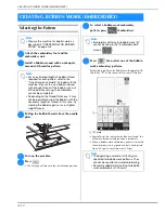 Preview for 292 page of Brother DreamWeaver XE VM6200D Operation Manual