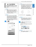 Preview for 293 page of Brother DreamWeaver XE VM6200D Operation Manual