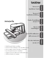 Brother Duetta 4500D Installation Manual preview