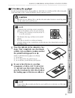 Предварительный просмотр 28 страницы Brother E-100 Operation Manual