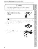 Предварительный просмотр 29 страницы Brother E-100 Operation Manual