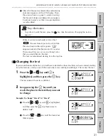 Предварительный просмотр 38 страницы Brother E-100 Operation Manual