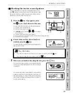 Предварительный просмотр 46 страницы Brother E-100 Operation Manual