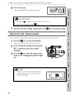 Предварительный просмотр 51 страницы Brother E-100 Operation Manual