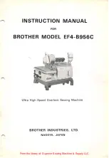 Brother EF4-B956C Instruction Manual preview