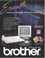 Preview for 1 page of Brother Ensemble PDP-350CJ Specifications