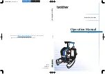 Brother Entrepreneur PR650e Operation Manual preview