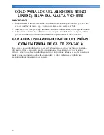 Preview for 6 page of Brother Entrepreneur Pro PR-1000 (Spanish) Manual Del Instrucción